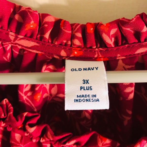 NEW WITH TAGS Old Navy 3x blouse - Picture 4 of 4